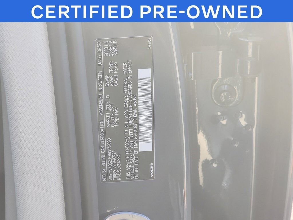 Certified 2024 Volvo XC90 B6 Ultimate w/ Protection Package Premier AWD/4WD image 29