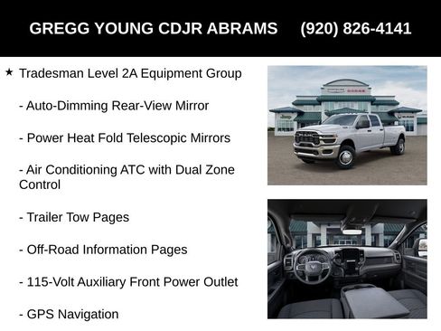 New 2026 RAM 3500 Tradesman image 12