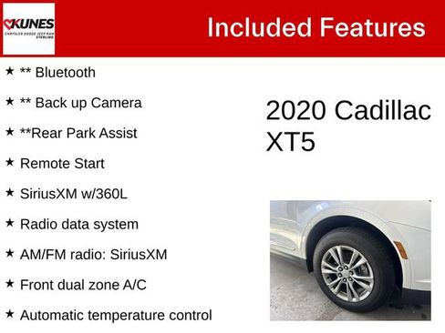 Used 2020 Cadillac XT5 Premium Luxury AWD/4WD image 5