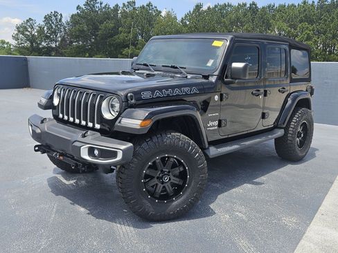 Used 2019 Jeep Wrangler Unlimited Sahara AWD/4WD image 1