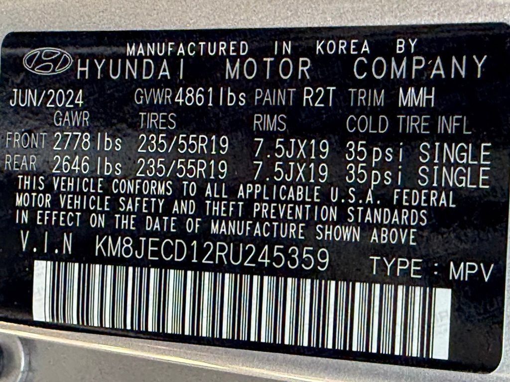 Used 2024 Hyundai Tucson Limited AWD/4WD image 48
