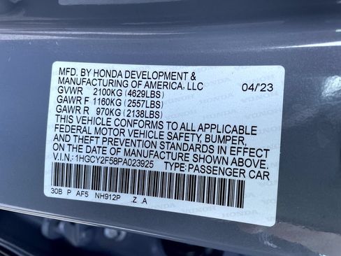 Used 2023 Honda Accord Sport image 22