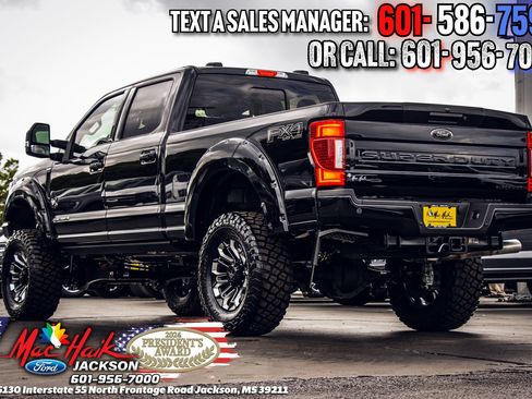 Certified 2022 Ford F250 Lariat w/ Black Appearance Package AWD/4WD image 6