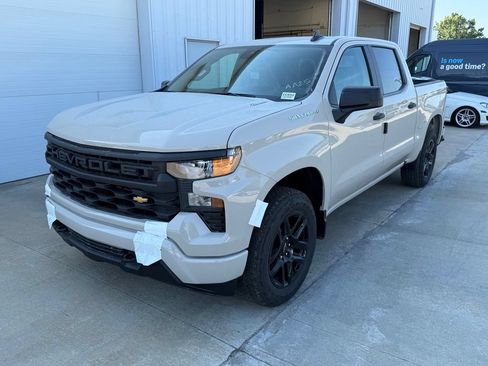 New 2026 Chevrolet Silverado 1500 Custom w/ Turbomax Blackout Package AWD/4WD image 5