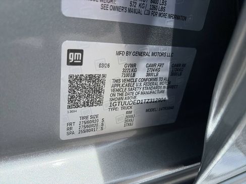 New 2026 GMC Sierra 1500 SLT w/ SLT Premium Plus Package AWD/4WD image 42