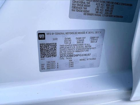 Used 2023 GMC Sierra 1500 SLE image 34