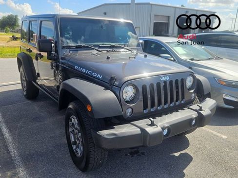 Used 2017 Jeep Wrangler Unlimited Rubicon w/ Connectivity Group AWD/4WD image 1