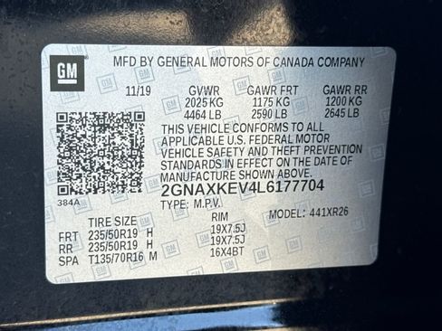 Used 2020 Chevrolet Equinox LT w/ Midnight Edition FWD image 31