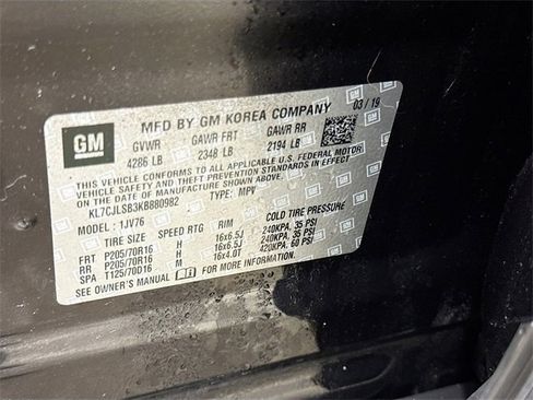 Used 2019 Chevrolet Trax LT w/ LT Convenience Package image 27