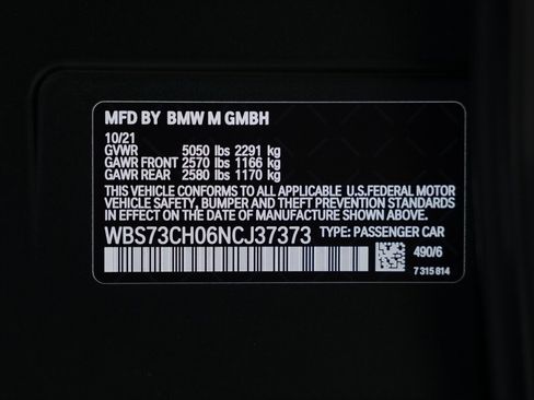 Used 2022 BMW M5 CS image 38