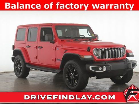 Used 2025 Jeep Wrangler Unlimited Sahara image 1