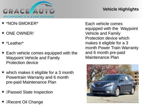 Used 2016 Toyota Sienna XLE image 2