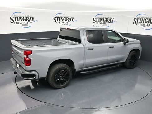 Certified 2024 Chevrolet Silverado 1500 Custom w/ Turbomax Blackout Package RWD image 27