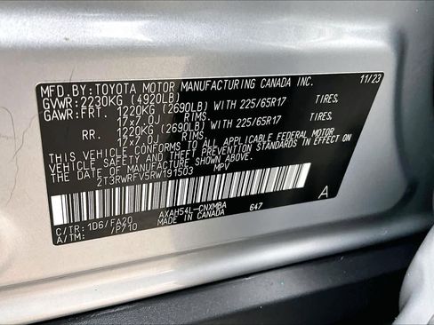 Certified 2024 Toyota RAV4 XLE w/ Weather Package AWD/4WD image 33