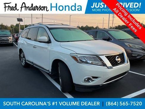 Used 2014 Nissan Pathfinder Platinum w/ Platinum Premium Package FWD image 1