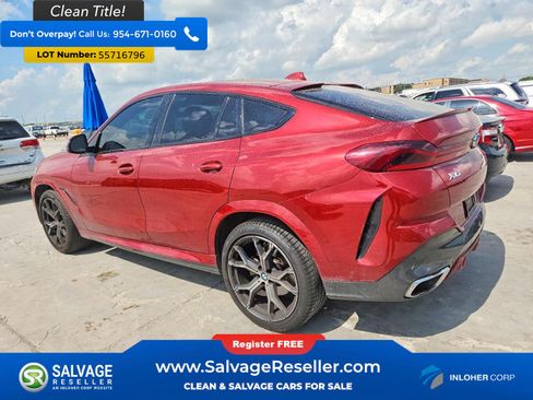 Used 2021 BMW X6 xDrive40i w/ Executive Package AWD/4WD image 3