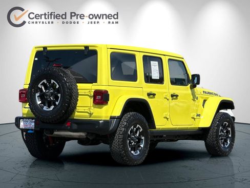 Used 2024 Jeep Wrangler Unlimited Rubicon 4xe AWD/4WD image 4