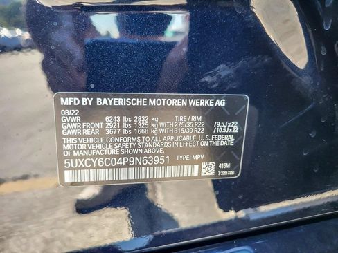 Used 2023 BMW X6 xDrive40i w/ M Sport Package image 27