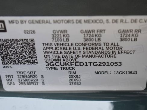 New 2026 Chevrolet Silverado 1500 LT Trail Boss w/ Dark Appearance Package image 38