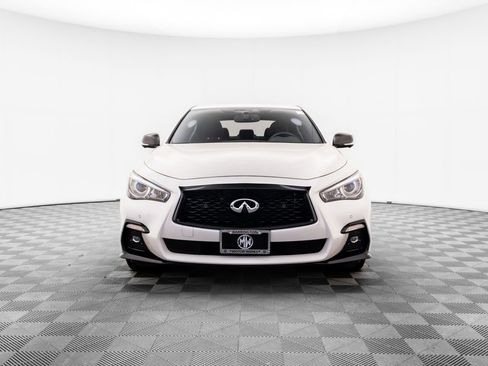 Used 2023 INFINITI Q50 Red Sport 400 w/ Carbon Fiber Package AWD/4WD image 9