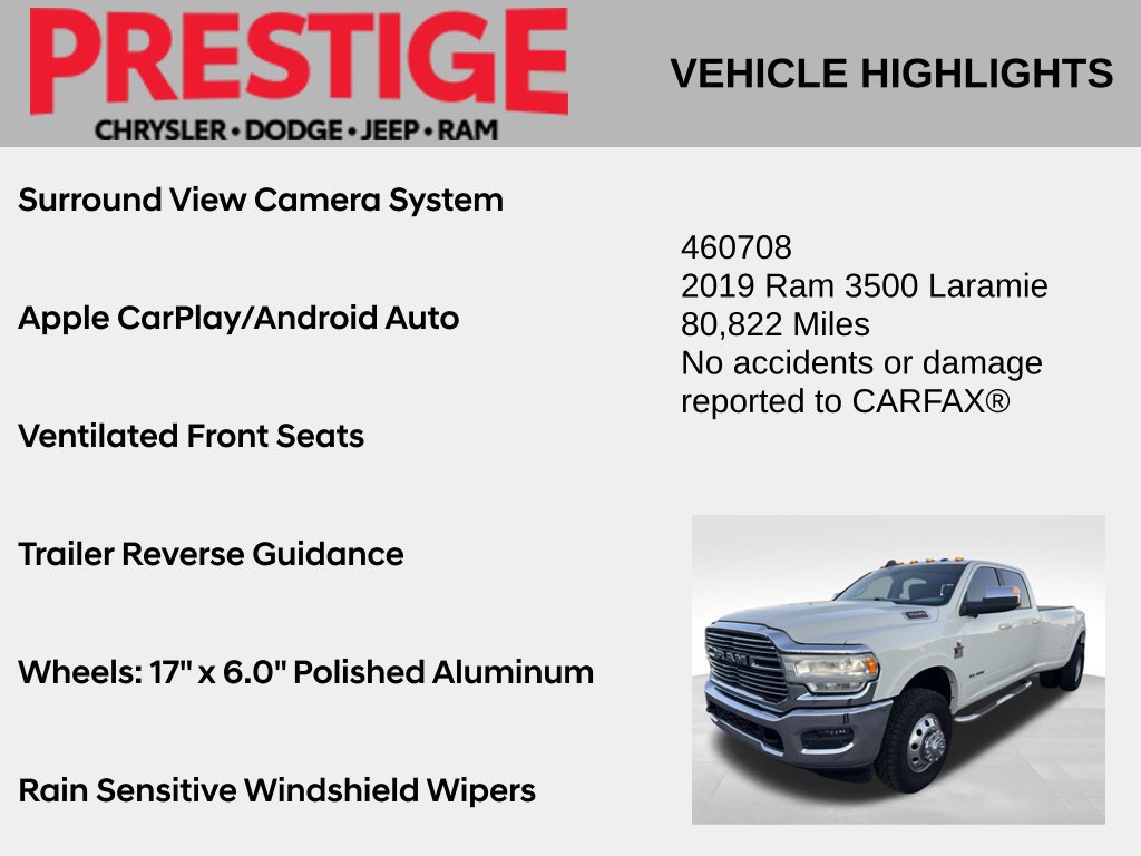 Used 2019 RAM 3500 Laramie AWD/4WD image 8