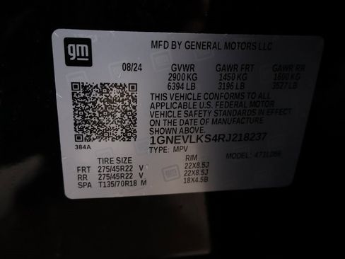 Certified 2024 Chevrolet Traverse RS image 48