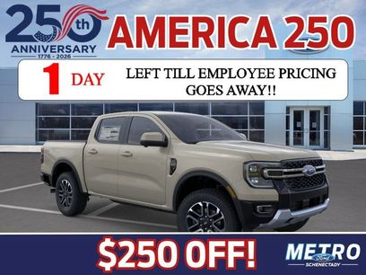 New 2026 Ford Ranger Lariat w/ FX4 Off-Road Package