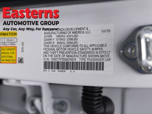 Used 2025 Honda Accord LX image 33