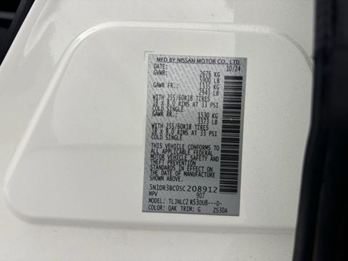 Certified 2025 Nissan Pathfinder SV image 39