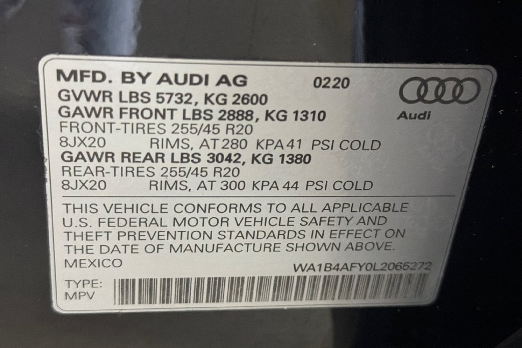 Used 2020 Audi SQ5 Premium Plus w/ Premium Plus Package AWD/4WD image 40