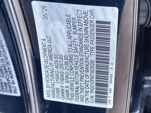 Used 2026 Honda Accord EX-L image 22
