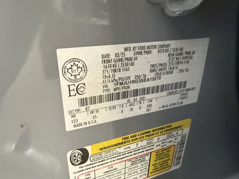 Certified 2025 Ford Expedition Tremor AWD/4WD image 27