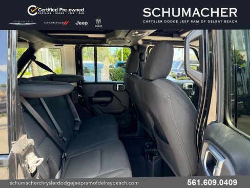 Used 2021 Jeep Wrangler Unlimited Sport w/ Sun And Sound Package AWD/4WD image 16