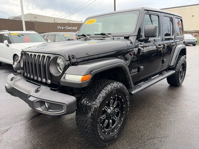 Used 2021 Jeep Wrangler Unlimited Sport AWD/4WD image 1