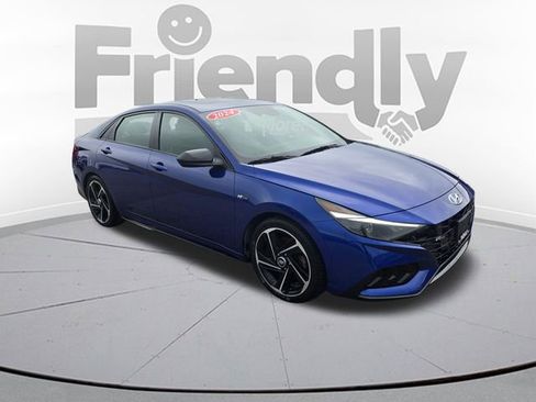 Used 2023 Hyundai Elantra N Line w/ Preferred Accessory Package FWD image 3