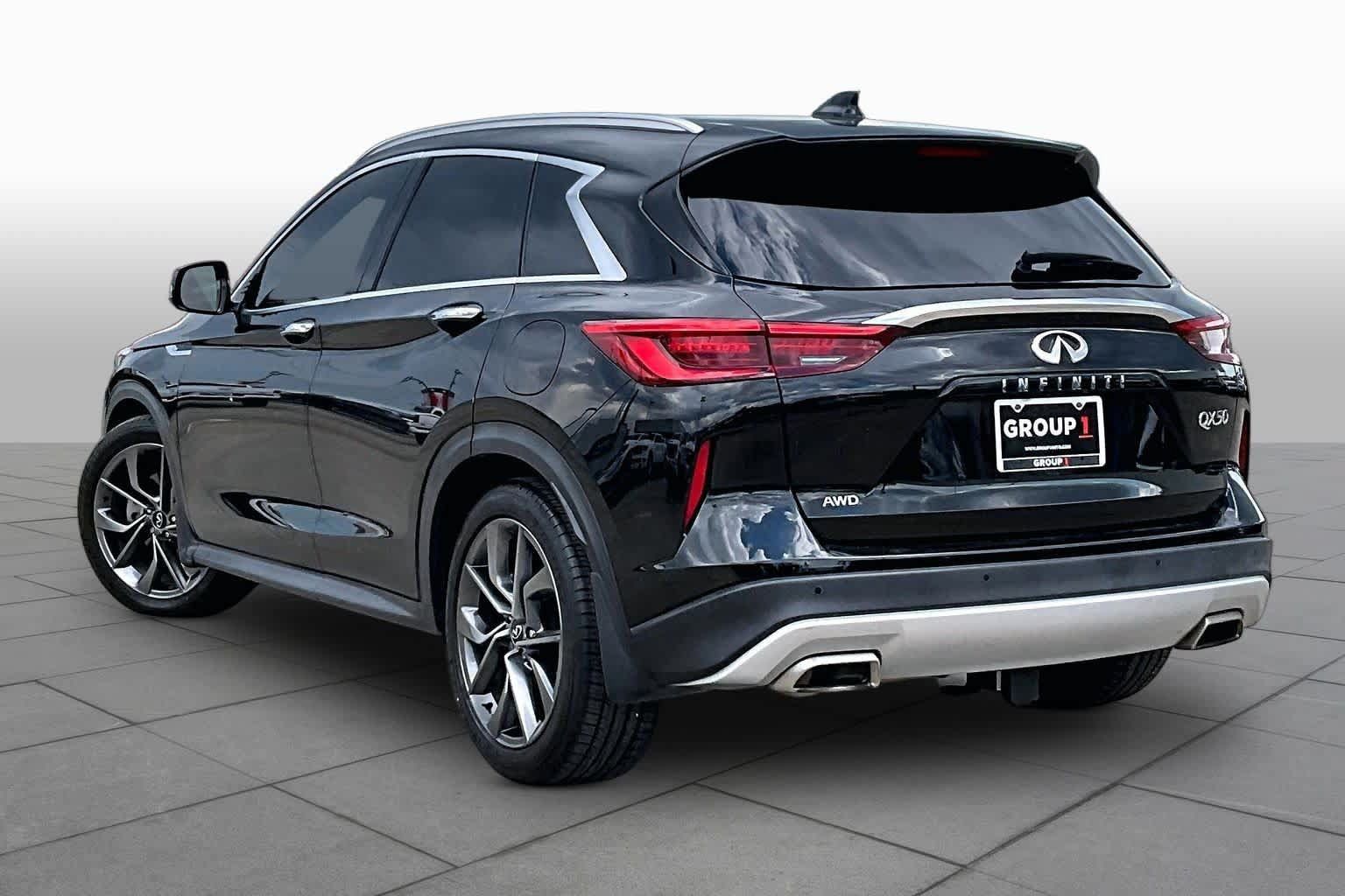 Used 2021 INFINITI QX50 Autograph w/ Premium White Leather Package AWD/4WD image 12