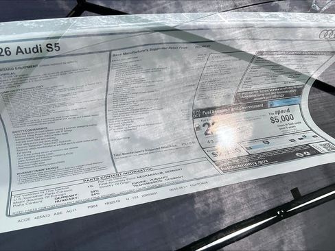 New 2026 Audi S5 Premium Plus AWD/4WD image 19