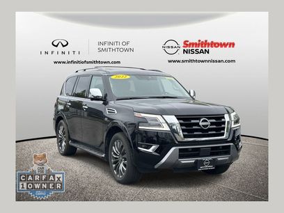 Used 2022 Nissan Armada Platinum w/ Captain's Chairs Package