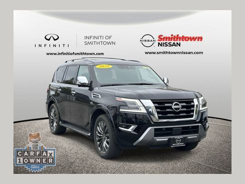 Used 2022 Nissan Armada Platinum w/ Captain's Chairs Package AWD/4WD image 1