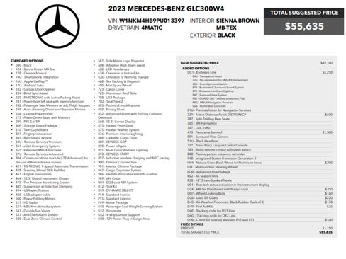 Used 2023 Mercedes-Benz GLC 300 4MATIC w/ Exclusive Trim Package image 2