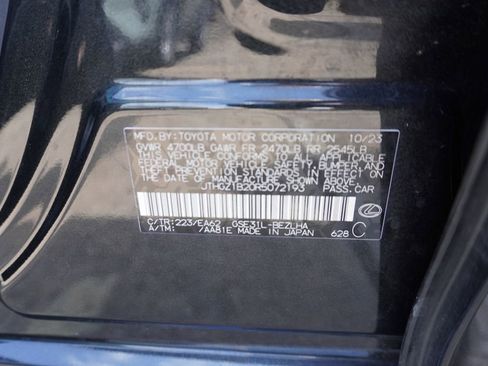 Used 2024 Lexus IS 350 F Sport w/ Memory Package image 33