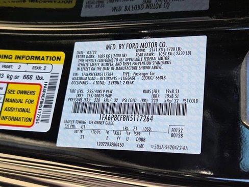 Used 2022 Ford Mustang GT w/ Equipment Group 301A image 24