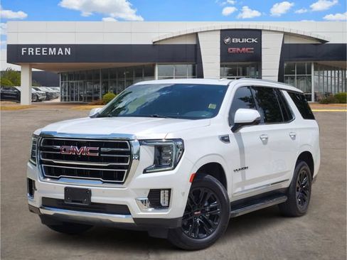 Used 2022 GMC Yukon SLT w/ SLT Premium Package RWD image 1