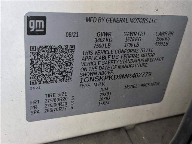 Used 2021 Chevrolet Tahoe Z71 AWD/4WD image 15