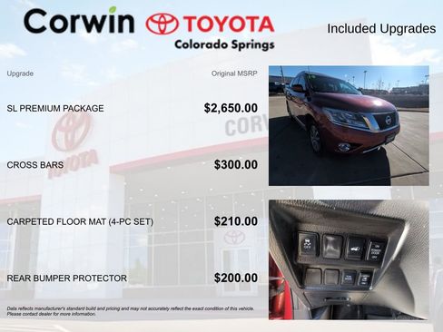 Used 2014 Nissan Pathfinder SL w/ SL Premium Package image 4