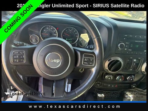 Used 2016 Jeep Wrangler Unlimited Sport w/ Quick Order Package 24S AWD/4WD image 8
