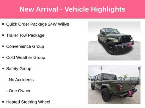 Used 2021 Jeep Gladiator Sport AWD/4WD image 2