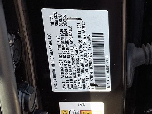Used 2021 Honda Passport Elite image 27