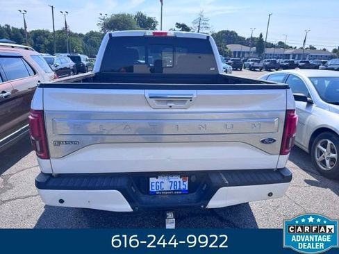 Used 2015 Ford F150 Platinum w/ Equipment Group 701A Luxury AWD/4WD image 8