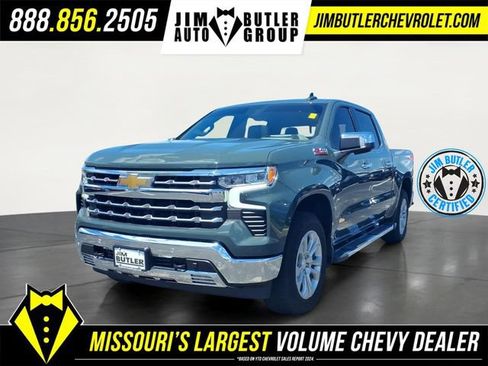 Used 2025 Chevrolet Silverado 1500 LTZ w/ LTZ Premium Package AWD/4WD image 1
